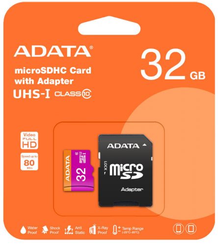 32 GB MicroSD kártya ADATA