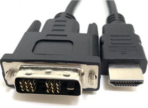 HDMI/DVI-D kétirányú kábel 1.8 m nBASE