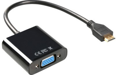 Mini HDMI/VGA kábel 15 cm - Approx