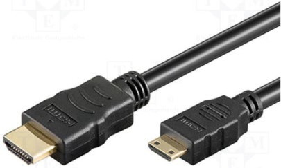 Mini HDMI/HDMI kábel 2.0 m - Goobay