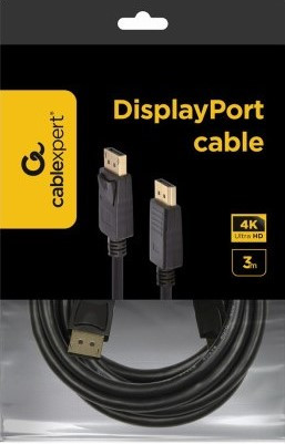 DisplayPort kábel 3.0 m 4k - Cablexpert