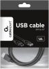 USB 2.0 hosszabbító kábel 1.80 m Cablexpert