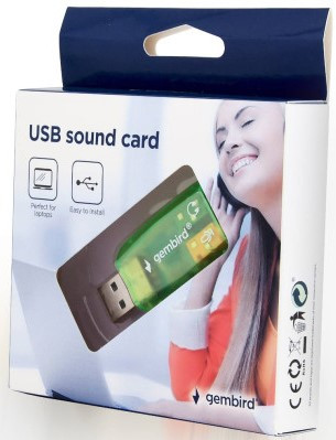 USB hangkártya Gembird SC-USB-01